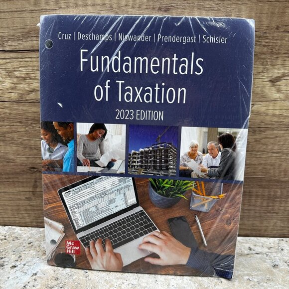 Fundamentals of Taxation 2023 Loose Leaf Textbook New Sealed McGraw Hill Connect - Picture 1 of 8